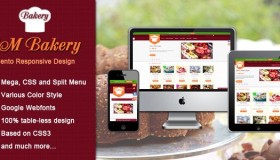 适合烘培的Magento主题:bakery 适合烘培的Magento主题:bakery