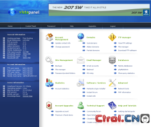 Vista Panel : Free hosting cpanel