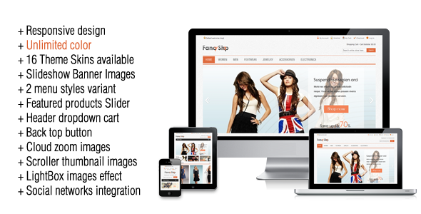 Fancy - Clothing Magento Theme