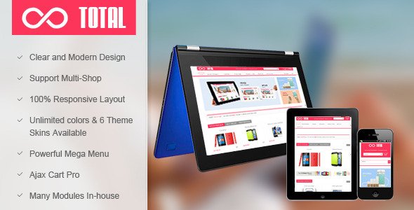 SM Total - Responsive Multi-Purpose Magento Theme