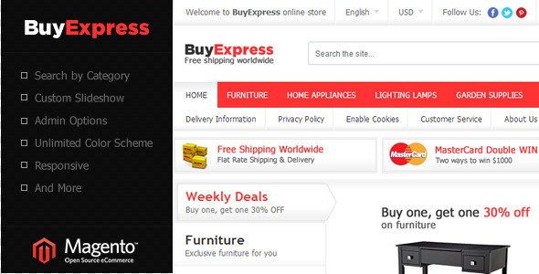 BuyExpress - Ecommerce Magento Theme