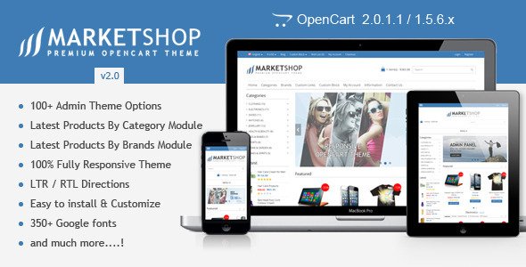 MarketShop - Multi-Purpose Premium OpenCart Theme