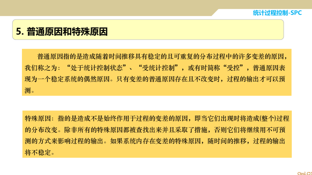 SPC统计过程控制 SPC统计过程控制