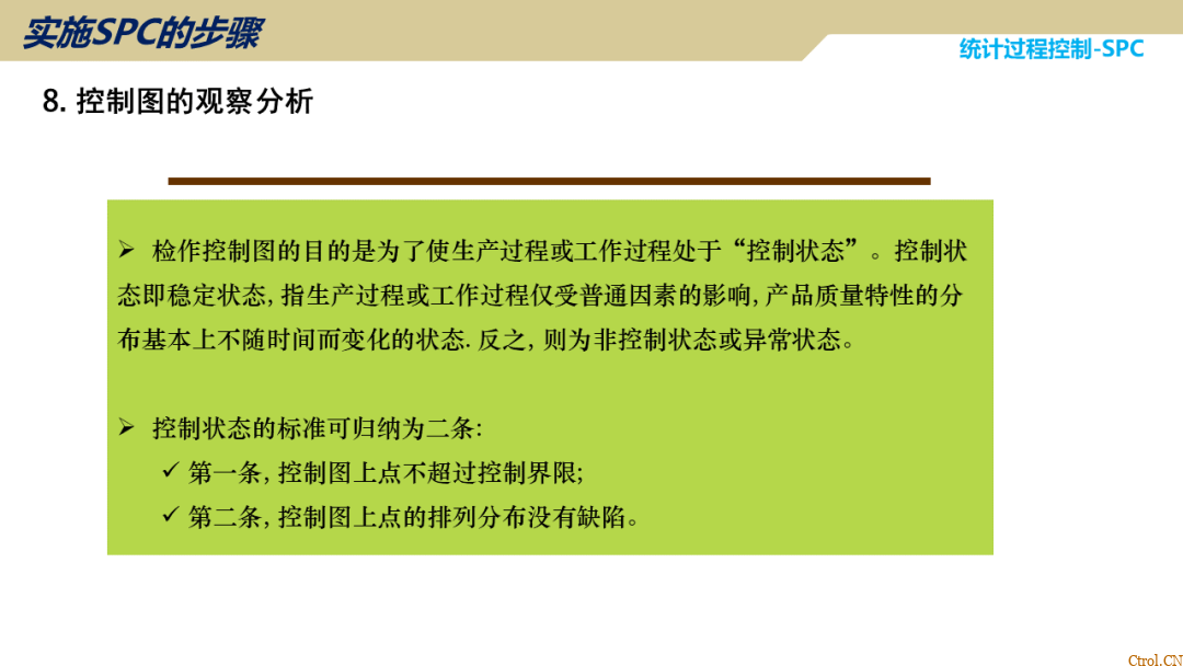 SPC统计过程控制 SPC统计过程控制