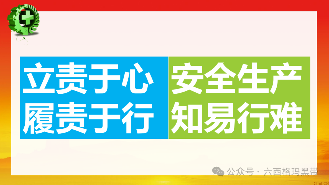 安全领导力与执行力提升 安全领导力与执行力提升