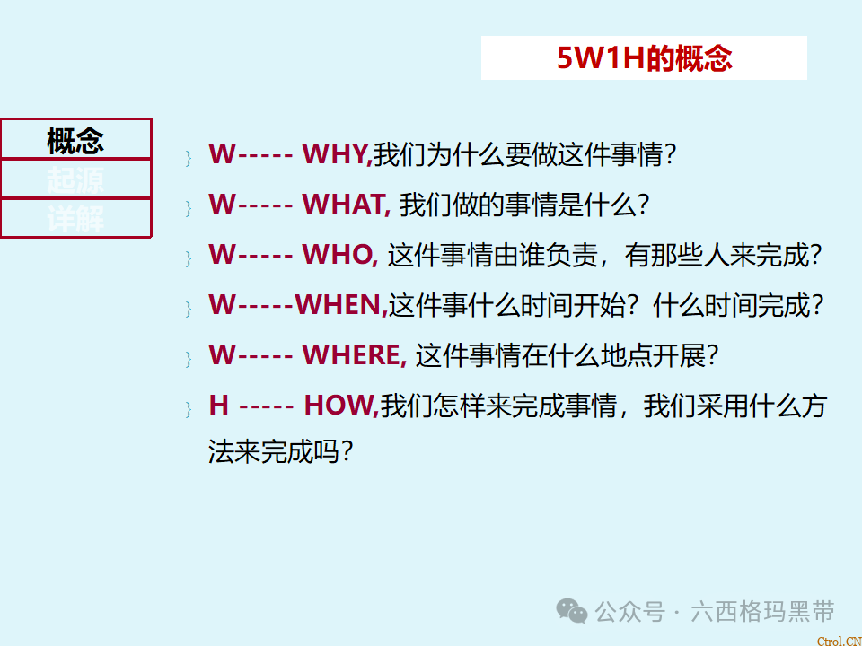 5W1H培训 5W1H培训