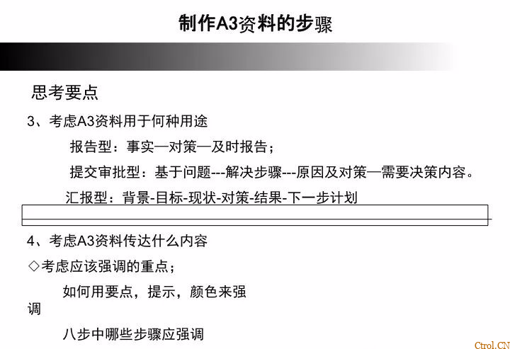 A3报告——你们做对了么 A3报告——你们做对了么