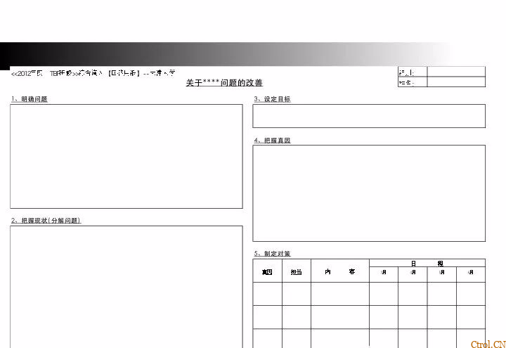 A3报告——你们做对了么 A3报告——你们做对了么