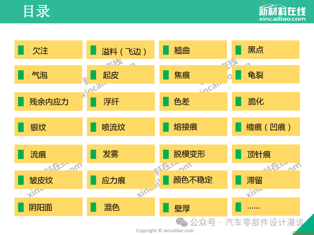 史上最全面注塑缺陷大汇总（最新版详解）-2