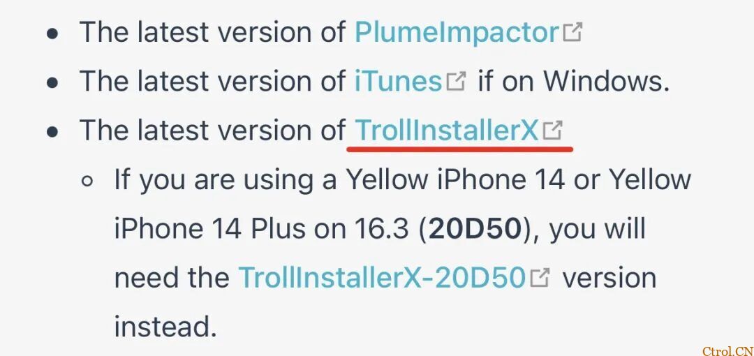 TrollStore(巨魔商店)全网最全安装教程 TrollStore(巨魔商店)全网最全安装教程
