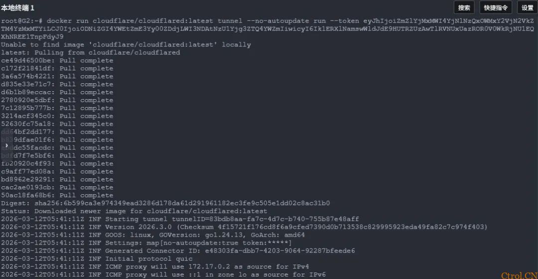无公网IP免费内网穿透最安全方案 Cloudflare Tunnel .增加加速方案